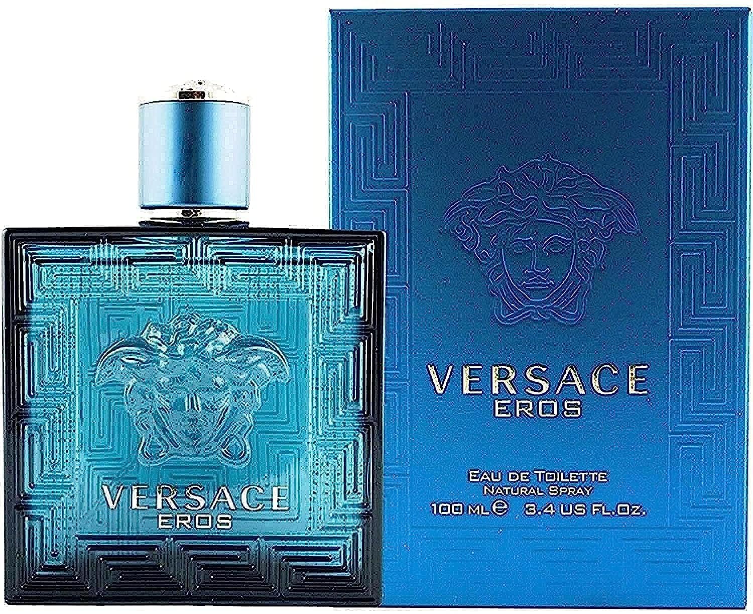 Version 1.0.0 Versace Eros Men's Cologne EDT Spray, Intense Aromatic & Woody Scent - Image 1