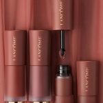 LANCOME Liquid Lipstick 5ml, L'Absolu Rouge Drama Ink, Hydrating Semi-Matte, Non-Drying Formula, Premium French Makeup-196 - Image 4