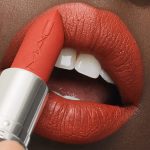 MAC Meike Dazo Bullet Lipstick # 602 Large Chili Matte Red Brown Yellow Skin Whitening Advanced Lip Makeup - Image 3